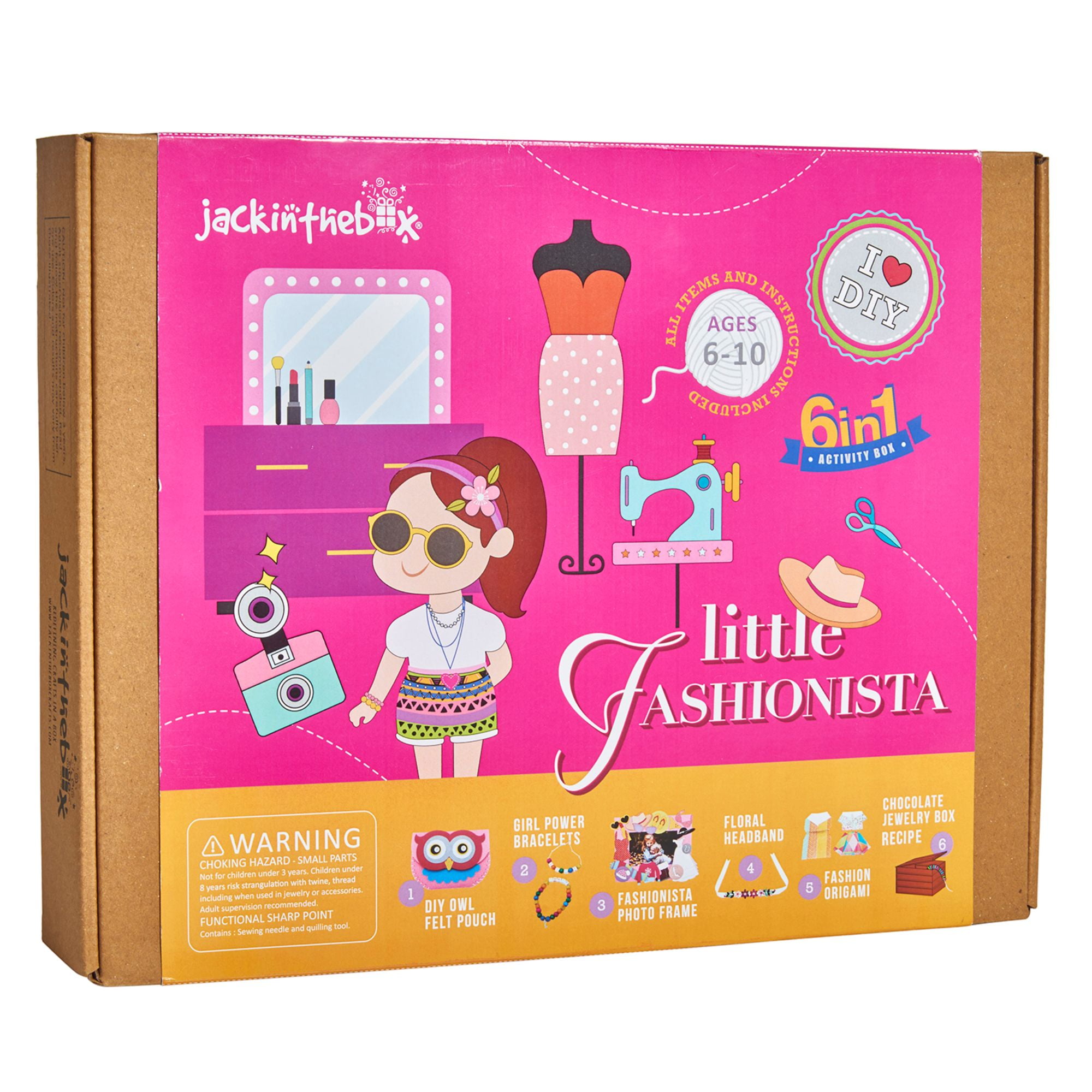 Jackinthebox Princess 3 in 1 Craft Kit for Girls Gift 5 Years up Contains a Cape for sale online 