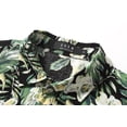 thumbnail image 3 of SSLR Mens Casual Button Down Shirts Short Sleeve Hawaiian Shirts Beach Shirts, 3 of 7