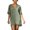 Green 03, variant on Easter Dress Boho Beach Vacation Tassel Mini Dress, Notch V Neck Cold Shoulder Cutout Short Sleeve Loose Shift Cover Up Dress Cocktail Dresses for Women