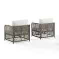 thumbnail image 4 of Crosley Furniture Granite Bay 2-Piece Wicker Outdoor Chair Set- 2 Chairs, 4 of 11