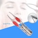 thumbnail image 2 of Pinzas con luz, pinzas LED, herramienta profesional de acero inoxidable con luz LED para depilación de cejas, herramientas de maquillaje, color plata., 2 of 7
