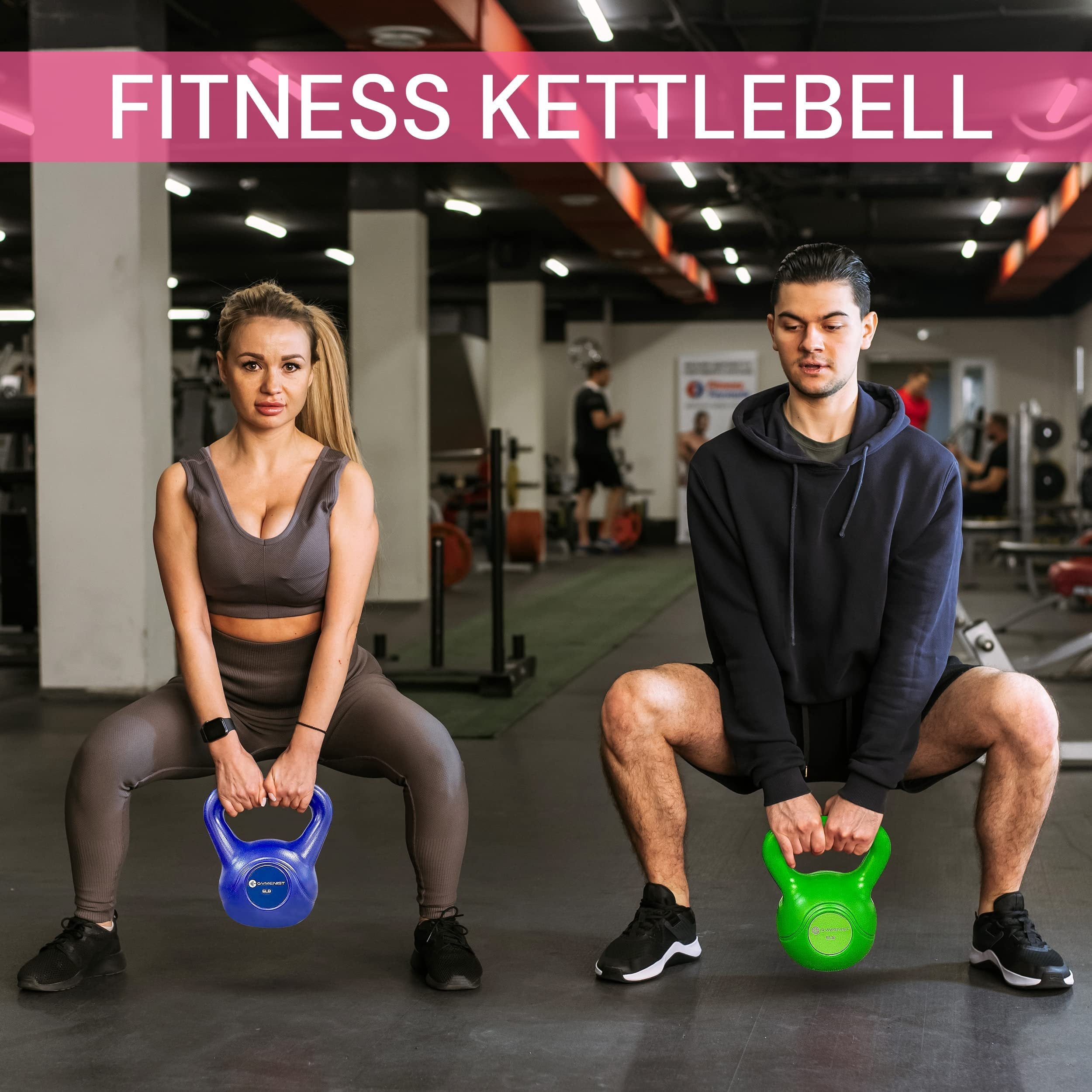 Gymenist, 3lb Kettlebell, Single