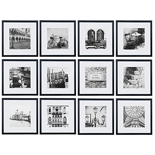 Pack of 5 White  Square Picture Photo Mounts/ Photo Frames Bespoke order 