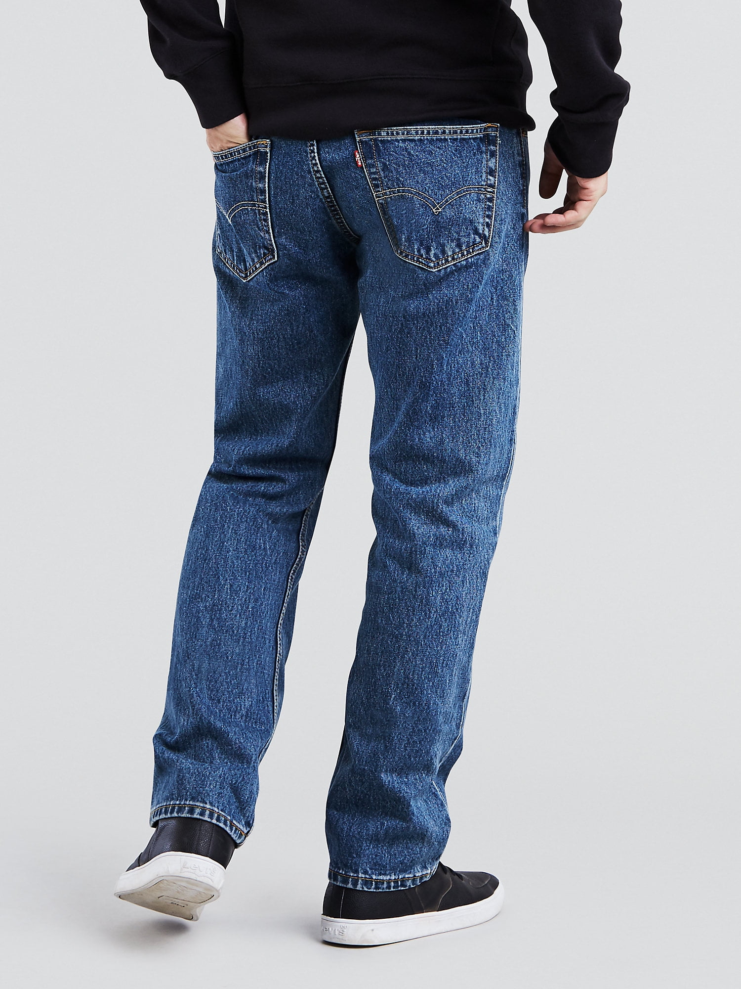 Levis Men's 505 Regular Fit Jeans 