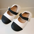 thumbnail image 2 of Otqutp Outdoor Footwear for Baby Kids Girls Shoes Spring/Summer Short Heel Pearl Buckle Colored Casual Shoes Party Birthday Park School, 2 of 7