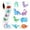 Dinosaur, variant on IGEED 500Pcs Dinosaur Stickers for Kids Boy Teacher Animal Children Reward Stickers Roll Sticker School Supplies 8 Patterns Sticker Roll for School Classroom Home