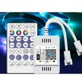 thumbnail image 2 of Contrôleur Rf Dc5v-24v 28 Touches Wifi App Musique Télécommande Vocale pour Ws2812b Ws2811 Variateur Maison Rgb, 2 of 5