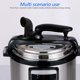 thumbnail image 4 of unbranded Herramienta Para Olla De Presión Con Divertidor De Vapor Para Cocina Rápida Y Saludable, 4 of 8