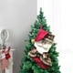 thumbnail image 4 of Hogar y cocina, Decoración del hogar, Decoración navideña, Decoración navideña Bolsa de regalo con forma de calcetín Tela a cuadros Manualidades grandes, bolsillo de tela, 4 of 6