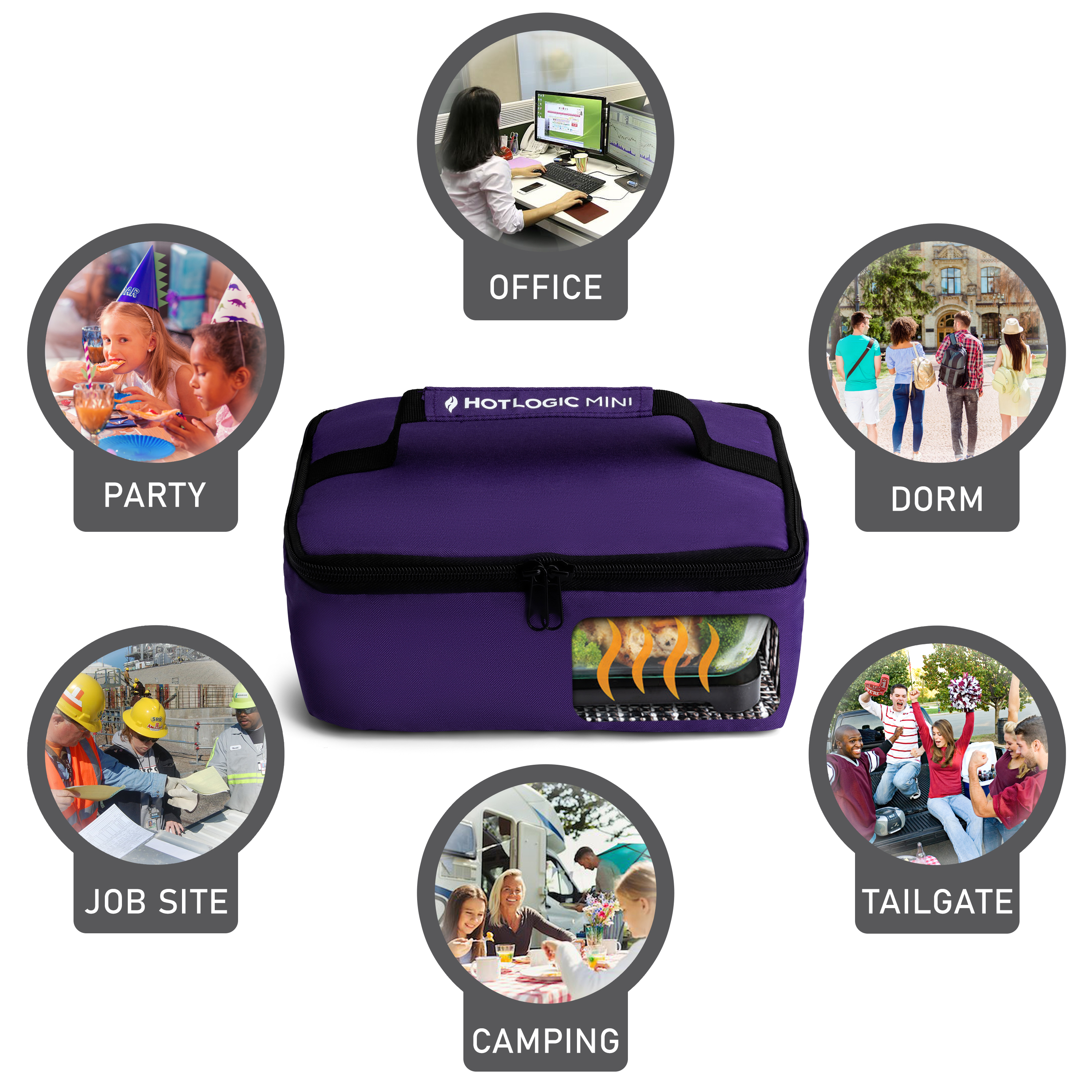 hot logic mini lunch box