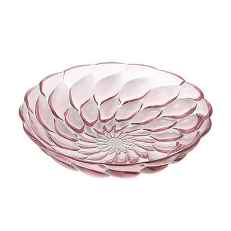 

Unbreakable Clear Salad or Bread Dish Plates for Home - BPA Free