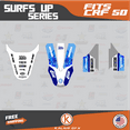 thumbnail image 3 of Kalair GFX Graphics Kit for Honda CRF50 (2013+) Surfs-up Series, 3 of 5