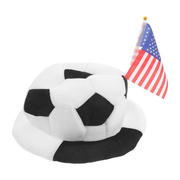 Nicehomfit Assorted Color Soccer Ball Hat for Football Carnivals and Game Day Celebrations