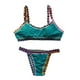 thumbnail image 1 of WILLBEST Traje de Baño de Manga Larga Para Mujer, Conjunto de Tankini Para Playa, Traje de Baño de Punto, Traje de Baño Separado de Verano Con Sombrero A Juego, Traje de Baño Informal, 1 of 5