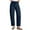 ZA-Navy-womens cargo pants, variant on Frostluinai Wide Leg Pants Woman Cargo High Waisted Cotton Pull On Elastic Waist Drawstring Baggy Chino Joggers Pants with Pocket