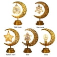thumbnail image 4 of Muslim Moon Lamp Ramadan Lanterns For Table Mini Iron Mid Cordless Romantic Decoration, 4 of 4