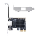 thumbnail image 2 of PCIe  Adapter, RJ45 Port PCIe  Card Adaptive with Low Profile Bracket for Desktop PCs, 2 of 7