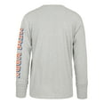 thumbnail image 3 of Men's-'47  Gray New York Mets Big & Tall Distressed Franklin Long Sleeve T-Shirt, 3 of 3
