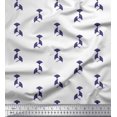 thumbnail image 1 of Soimoi Poly Georgette Fabric Artistic Floral Printed Fabric 1 Yard 52 Inch Wide, 1 of 3