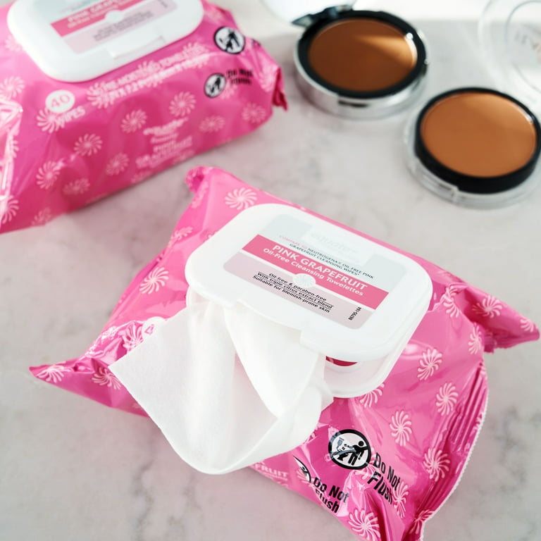 all-purpose cleaning wipes - pink grapefruit, 30 ct