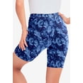 thumbnail image 2 of Woman Within Plus Size Stretch Cotton Bike Short, 2 of 6