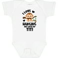 thumbnail image 3 of Inktastic Monkey I Love Hanging out with My Titi Boys or Girls Baby Bodysuit, 3 of 5