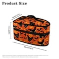 thumbnail image 6 of HELLHERO Iron Portable Storage Bag Protective Garment Steamer Box Travel Steamer Holder Bats and Cats Pattern Christmas, Bag Only, 6 of 6