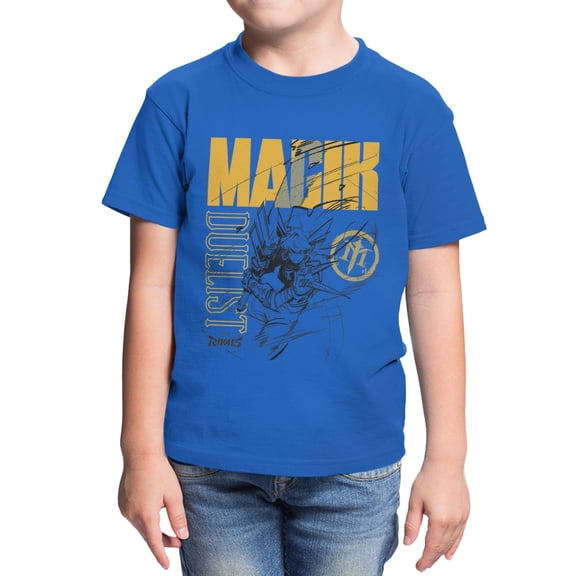 Marvel Rivals Magik Duelist Sketch Youth T-Shirt (Royal, XS-XL)