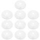 thumbnail image 1 of Flange Pipe Cover Plastic for Wall Drain and Plumbing Decoration 10Pcs, 1 of 5