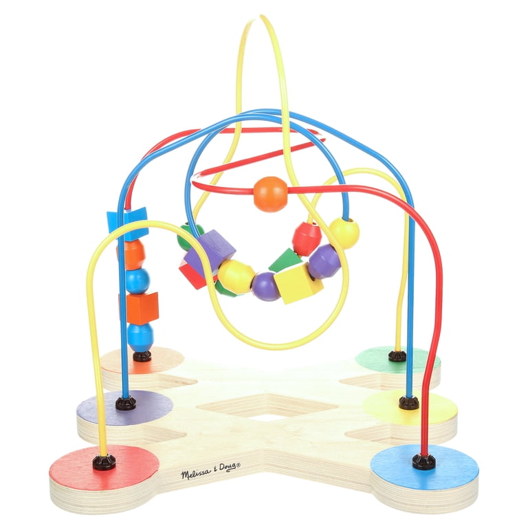 Melissa & Doug Classic Wooden Bead Maze photo 1