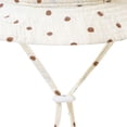 thumbnail image 4 of HomeGardon Children's Cute Bunny Ear Baby Hat with Adjustable Chin Strap Summer Floral Print Sun Hat for Toddler Girls UPF 50+ Protection Outdoor, 4 of 6