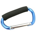 thumbnail image 4 of D Shape Hook Professional Firm Locking Fittings Outdoor Caving Tool Fixing Clip Hanging Hook Climbing Buckle Carabiner Accessory Blue, 4 of 8