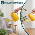 thumbnail image 4 of Plastic 1.8-liter Watering Can with Detachable Spout and Sprinkler Head for Easy Handling, Yellow, 4 of 6