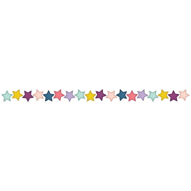 Teacher Created Resources TCR9089 Oh Happy Day Stars Die-Cut Border Trim