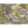 thumbnail image 3 of Ambesonne Narcissus Quilted Coverlet 2 Pcs, Autumn Romance Floral Art, Twin Size, Mustard Warm Taupe, 3 of 4