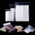 thumbnail image 3 of Bolsas selladas con cremallera gruesa, bolsa de almacenamiento de plástico transparente para joyería pequeña, embalaje de alimentos, bolsa de sellado con cremalleras reutilizables, venta al por mayor, 3 of 4