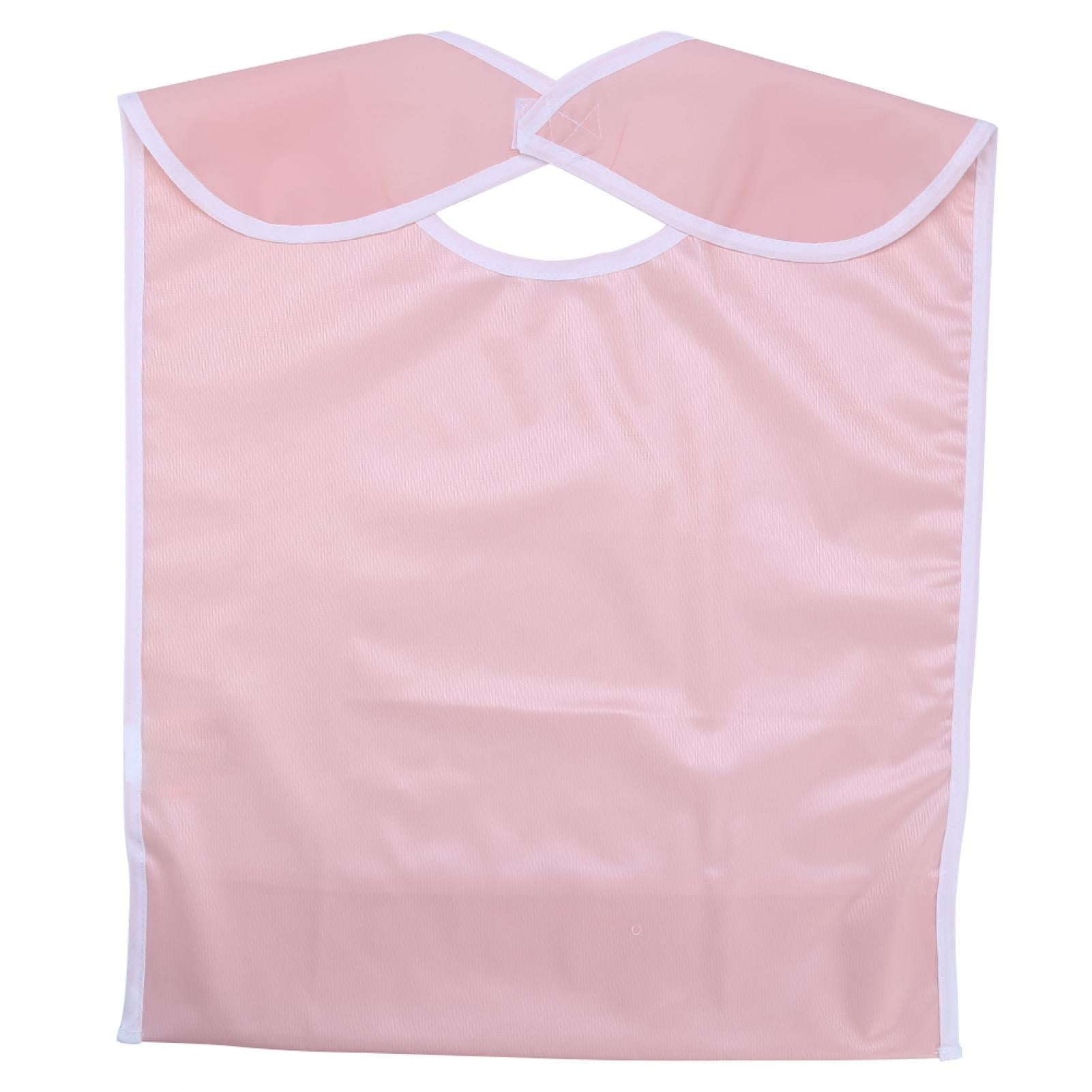 LYUMO Waterproof Adult Elder Mealtime Bib Clothes Clothing Protector