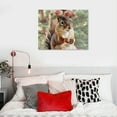 thumbnail image 5 of squirrel flower crown pine cone Wall Decor For Bedroom Fashion Kitchen Wall Pictures  Living Room Bedroom Home Office Wall Decor, 5 of 6