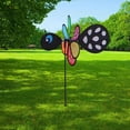 thumbnail image 2 of Garden Decoration Bee Beetle Butterfly Shape Windmill, 2 of 7