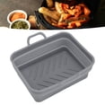 thumbnail image 4 of Couche de Friteuse, Pot de Friteuse de Conception de Rainure 2Pcs pour le Bleu de Four, Gris, Rouge, 4 of 8