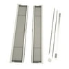 ODL Brisa White Standard Double Door Single Pack Retractable Screen for 80" Inswing/Outswing Doors