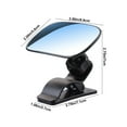 thumbnail image 3 of CxhicLuv Baby Rearview Mirror, Clear HD Car Mirror for Baby Observation, Adjustable Viewing Angle, Safe & Stable Clip-On Installation for Easy Backseat Monitoring with Confidence and Convenience, 3 of 6