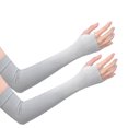 thumbnail image 1 of Mangas de brazo de protección solar UV para cubrir brazos para mujeres hombres mangas de enfriamiento de compresión, 1 of 5