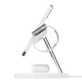 thumbnail image 3 of Belkin BoostCharge Pro 15W MagSafe Wireless Charger 3-in-1 White, 3 of 5