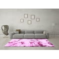 thumbnail image 3 of Ahgly Company Indoor Rectangle Abstract Pink Modern Area Rugs, 5' x 8', 3 of 4