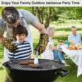 thumbnail image 3 of Black Sunflower Kitchen Oven Mitt and Pot Holder Sets 4 Pcs for Baking, Cooking and Grilling, Heat Resistant Up To 392 °F, 3 of 7