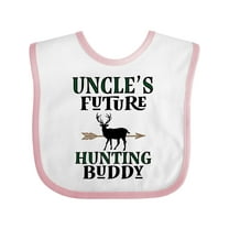 Inktastic Uncle Future Hunting Buddy Boys Boys Baby Bib