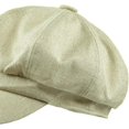 thumbnail image 6 of CoCopeaunts Newsboy Cap Spring Summer Women Hat Vintage Octagonal Beret Hats for Men Beret Breathable Linen Artist Painter Hat, 6 of 7