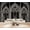 Color 2, variant on Gothic Arch Windows Wallpaper Stone Carvings historical building Peel and Stick Wall Murals 69"H x 96"W Removable PVC Wall Paper Self-Adhesive Wall Decor for Bedroom Living Room