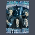 thumbnail image 2 of Womens Star Wars Anakin Skywalker Collage Racerback Tank, 2 of 4
